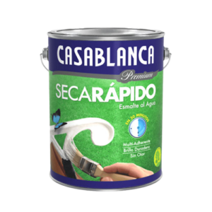 ESMALTE AL AGUA SECADO RÁPIDO