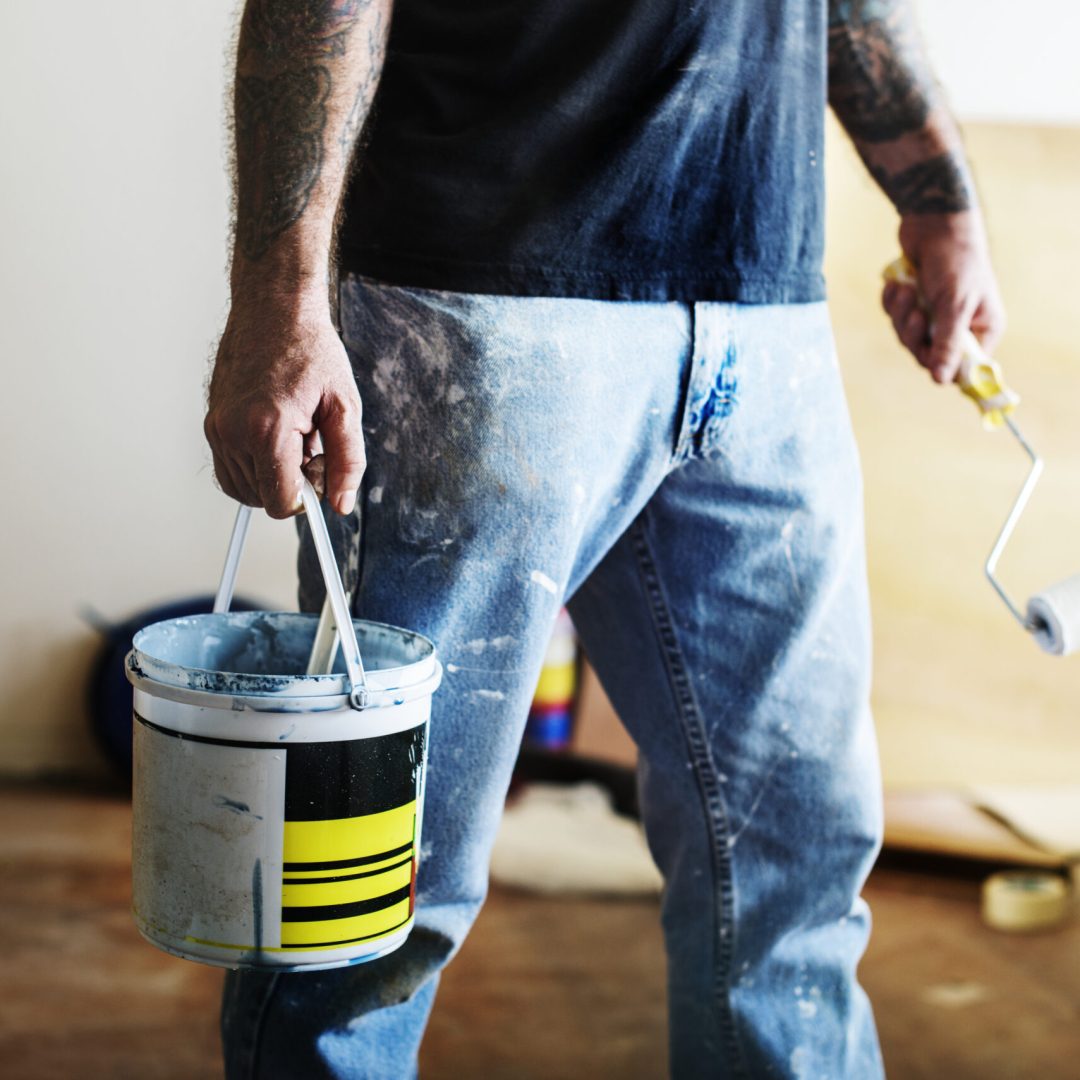 Room interior renovation indoor paint